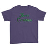 merry christmas green glitter Youth Tee