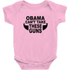 obama guns Baby Onesie