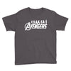 Avengers Silhouette Youth Tee