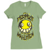 perfect day for mayhem Ladies Fitted T-Shirt