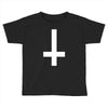 wasted youth inverted cross indie geek swag funny Toddler T-shirt