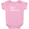 hang on let me overthink this Baby Onesie