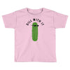 dill with it black logo Toddler T-shirt