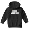 conor mcgregor crown Youth Hoodie
