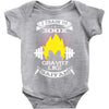 I Train In 300x Gravity Like Saiyan Baby Onesie