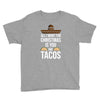 i love you and tacos Youth Tee