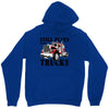 still plays with trucks family matching Unisex Hoodie