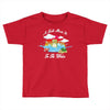 a turtle made it to the water Toddler T-shirt