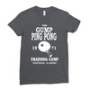 forrest gump   ping pong camp   cult film Ladies Fitted T-Shirt