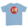 route 66 sign distressed, ideal birthday gift or present Youth Tee