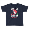 sister shark doo doo doo family matching Toddler T-shirt