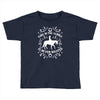 time in the saddle is never wasted Toddler T-shirt
