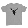 deer head vector Youth Tee