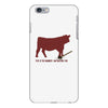 28. cow execution 016 iPhone 6/6s Plus  Shell Case