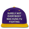 surely not everybody was kung fu fighting Snapback