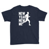 new year, new me running fitness Youth Tee