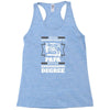 Never Underestimate A Papa With An Engineer Degree Racerback Tank
