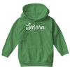 senora white Youth Hoodie