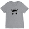 panda gun V-Neck Tee