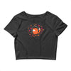 happy space fox   porky roebuck Crop Top