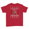 ugly sweater fight christmas t shirts Youth Tee