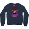 happy birthday monster Crewneck Sweatshirt
