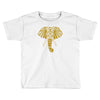tribal print elephant geometric gold animals cool Toddler T-shirt