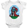 little mummra after a rough day Baby Onesie