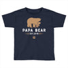 papa bear Toddler T-shirt