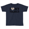 i love my soldier hunter camouflage Toddler T-shirt