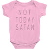 Not Today Satan Baby Onesie