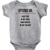 September Girl Baby Onesie