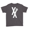 mgk t xx shirt flower black rose .. Youth Tee