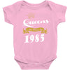 queens are born in 1985 Baby Onesie