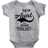 New Aunt 2018 Rokie Dept. Baby Onesie