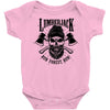 lumberjack skull Baby Onesie