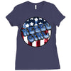 rebel girl 2 Ladies Fitted T-Shirt