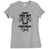 sorry this guy is already taken by a super sexy  november girl Ladies Fitted T-Shirt