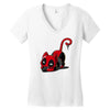catpool Women's V-Neck T-Shirt