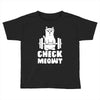 gym cat workout Toddler T-shirt