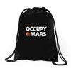 occupy mars Drawstring Bags