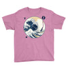 the great wave off sound Youth Tee