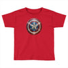 cotton captain america shield distressed, ideal gift or present Toddler T-shirt
