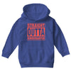 straight outta kindergarten Youth Hoodie