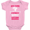 god found autism moms Baby Onesie