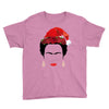 frida kahlo christmas Youth Tee