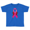 breast cancer pink ribbon Toddler T-shirt