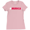 #murica Ladies Fitted T-Shirt