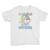 unicorns are born in october cute unicorn Youth Tee