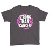 strong than cancer Youth Tee